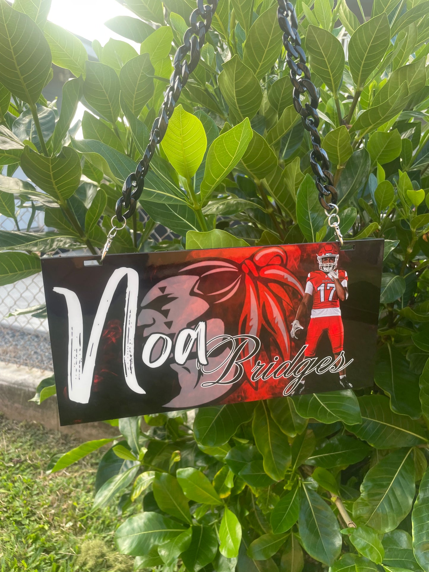 Sublimated Plaque Lei's