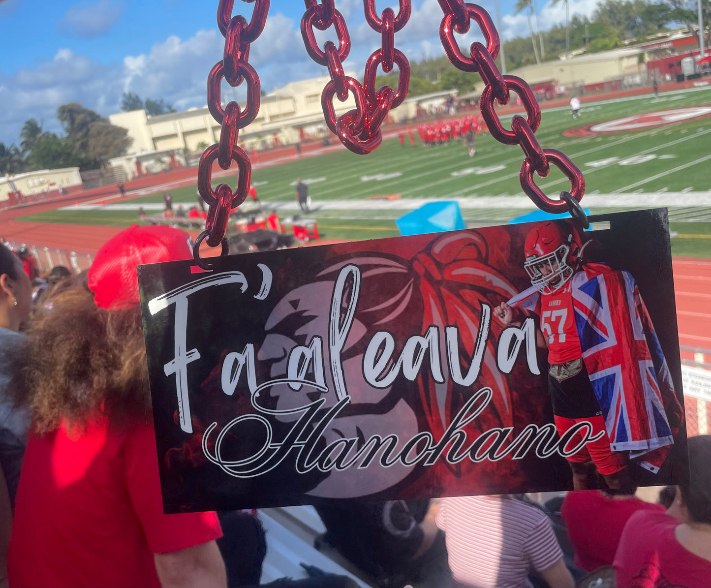 Sublimated Plaque Lei's